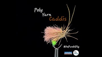 Tying a Poly Yarn Caddis - Tied by Matthias Dibiasi - DePunkt Fly