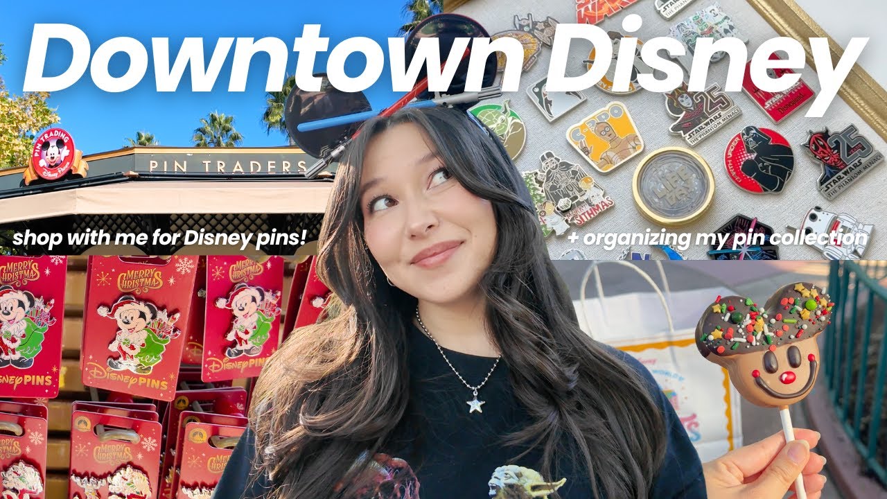 Поход по магазинам в центре Диснея + коллекция значков Disney по мотивам «Звездных войн» (6 из 12...