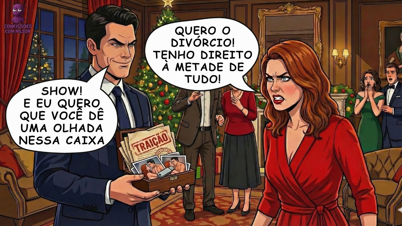 ELA PEDIU O DIVÓRCIO NO NATAL, NA FRENTE DE TODOS! Mas ela não esperava as PROVAS DA TRAIÇÃO!