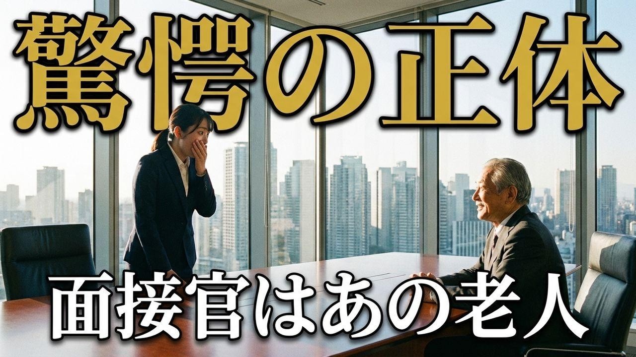 面接会場で絶句…震える老人を救った女子大生が知った驚愕の正体
