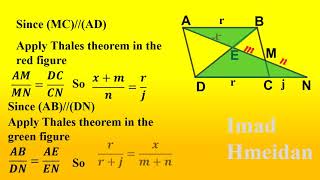 #Grade 9 Thales theorem