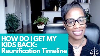 HOW DO I GET MY KIDS BACK: Reunification Timeline