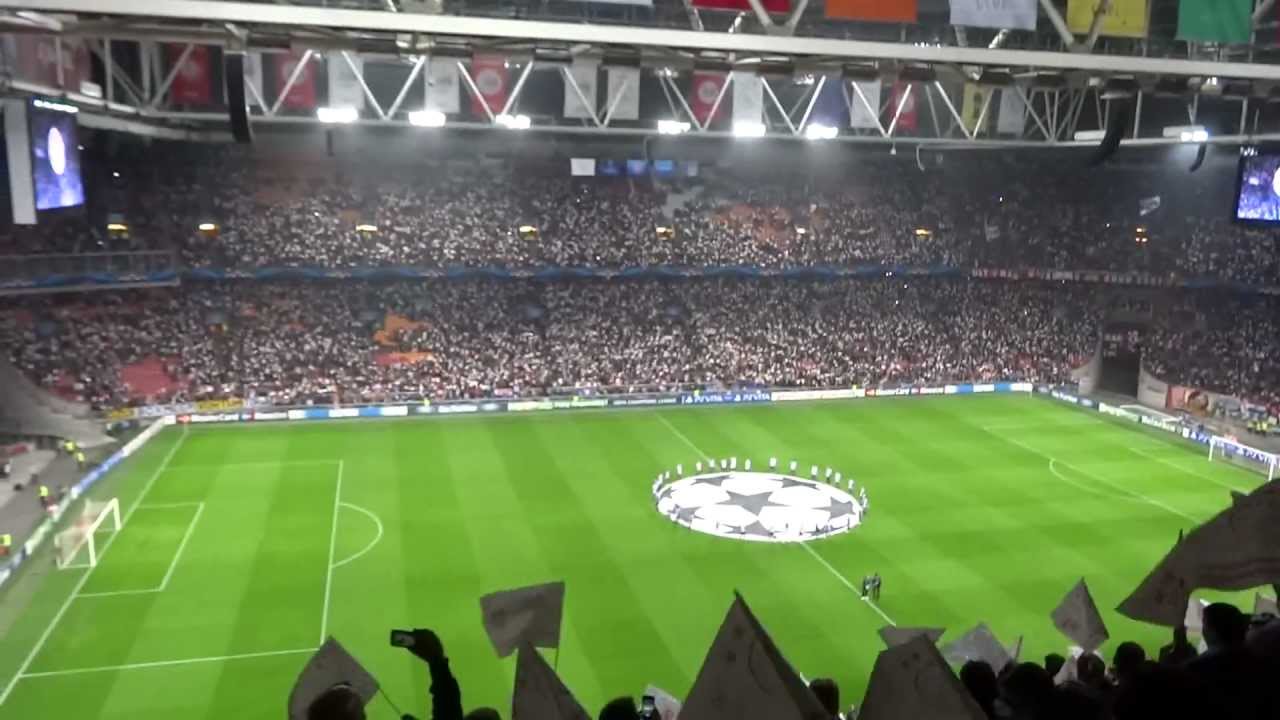 Pre Champions League Amsterdam Arena- Ajax v Man City - YouTube