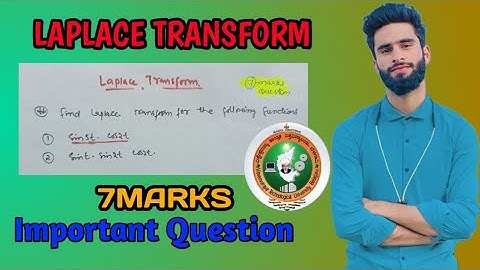 Laplace Transform Important question solved in 3 minutes 🔥🔥