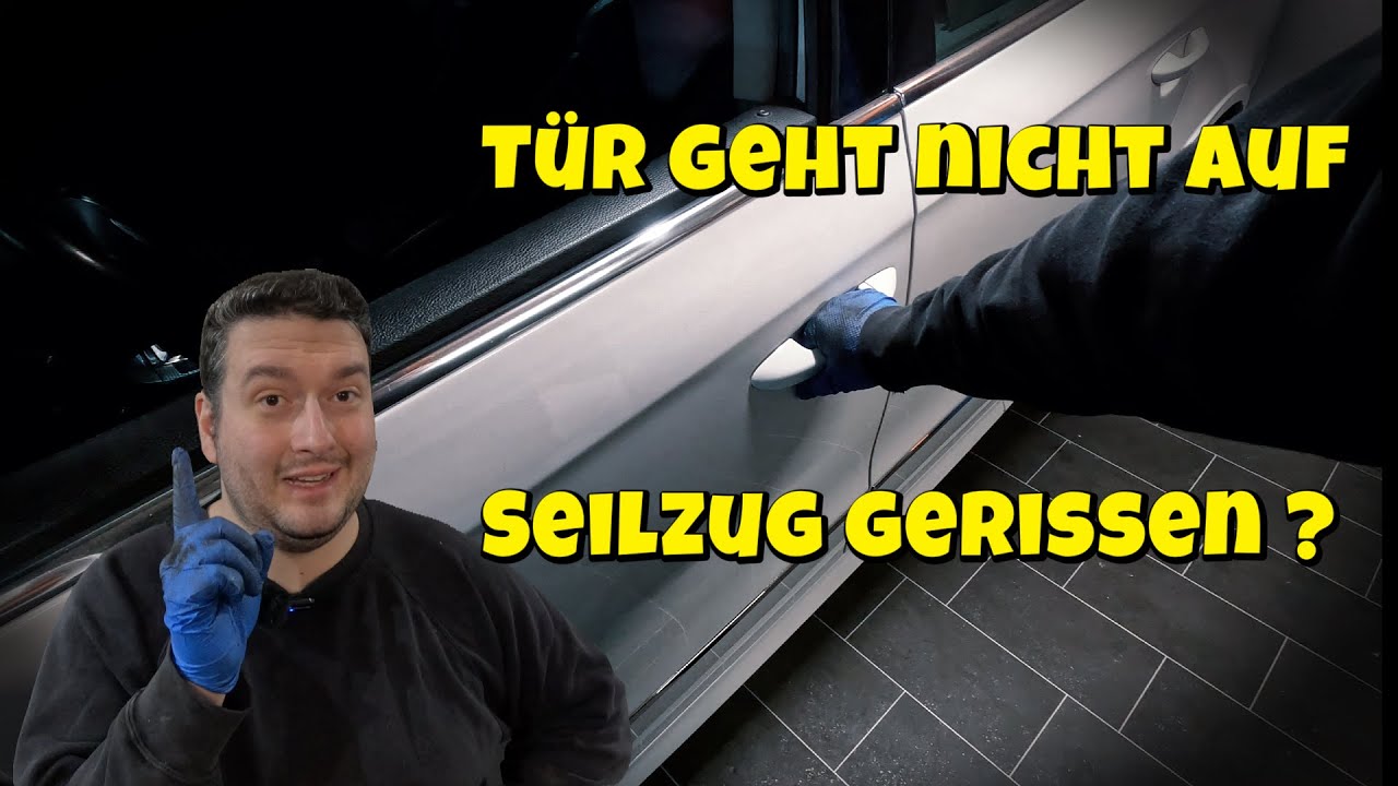 Ignis Geschirrspüler Tabs Lösen Sich Nicht Auf VW Passat 3C B6 Tür lässt sich nicht öffnen - Türgriff Seilzug defekt