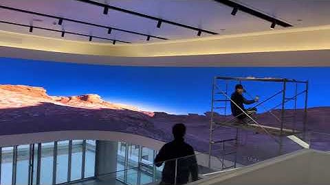 Linsn Flexible LED Display Customer Case to Korea!