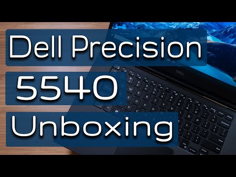 Dell Precision 5540 (2019) Mobile Workstation Unboxing and First Impression