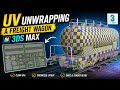 How to UV Unwrap Freight Wagon in 3ds | For Beginners 