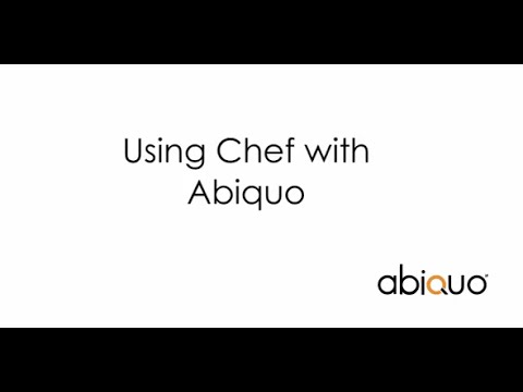 Using Chef with the Abiquo cloud management platform