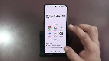 how to change font size in nothing phone 2a Plus, font size change kaise karen