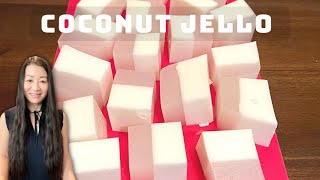 Coconut Jello  Very Easy to Make || Ly Cooks