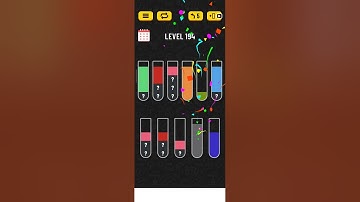Water sort puzzle level 194