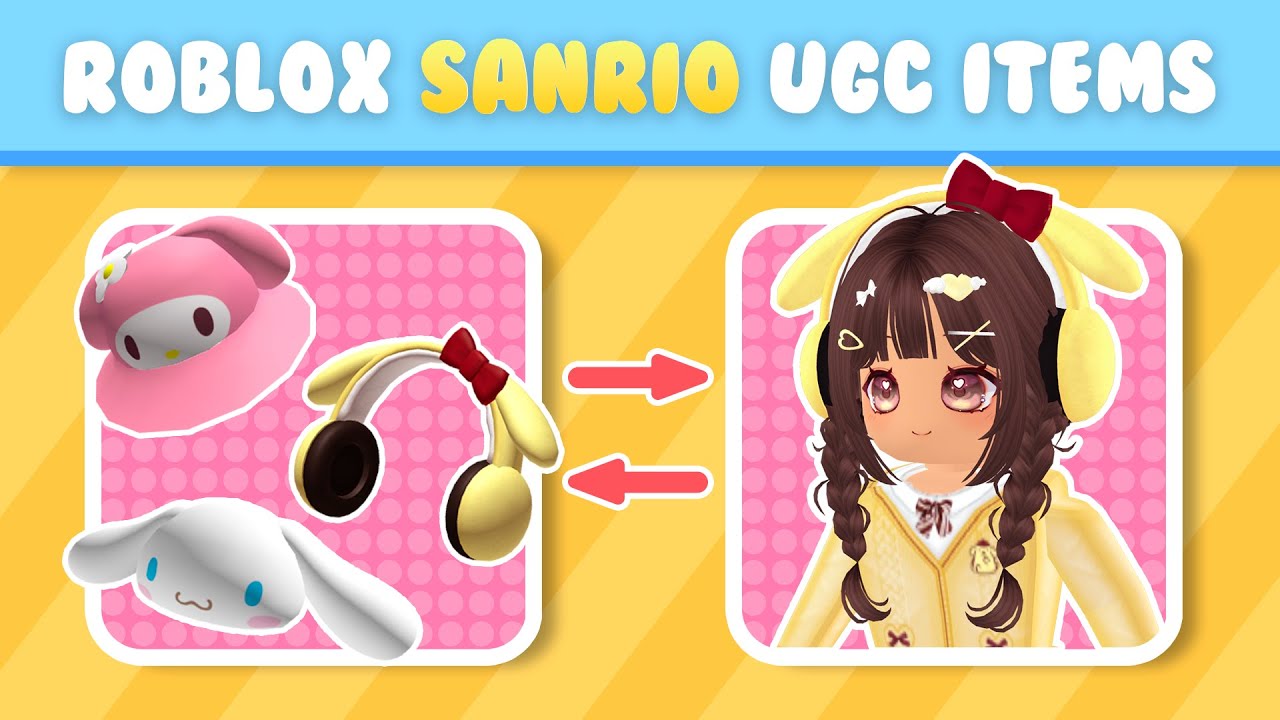 New SANRIO Roblox UGC Items