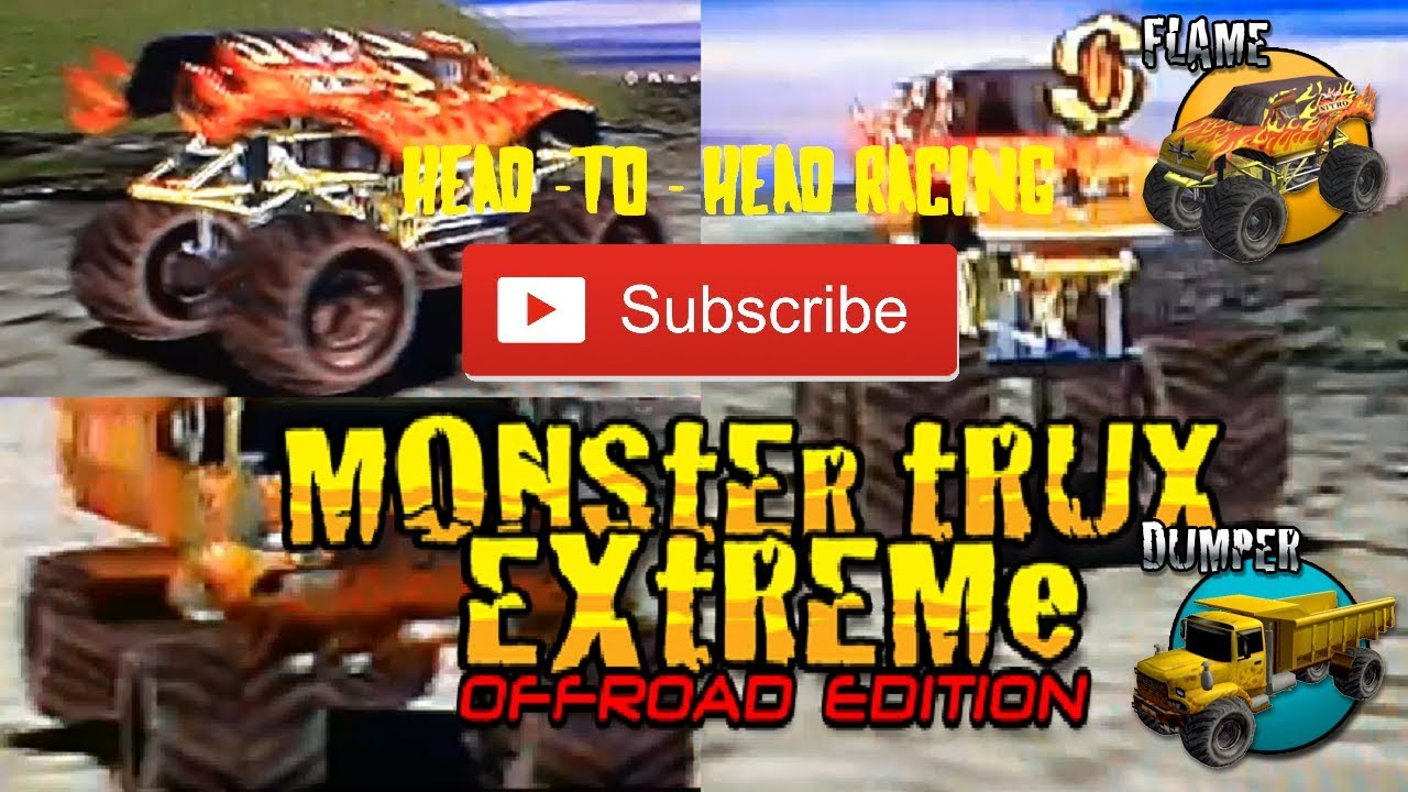Monster Trux Extreme Offroad Edition MultiPlayer PS2 Gameplay HD