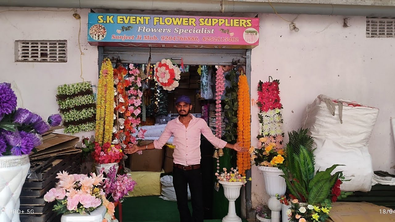 wholesale artificial flower market in ranchi रांची में खरीदे सस्ता