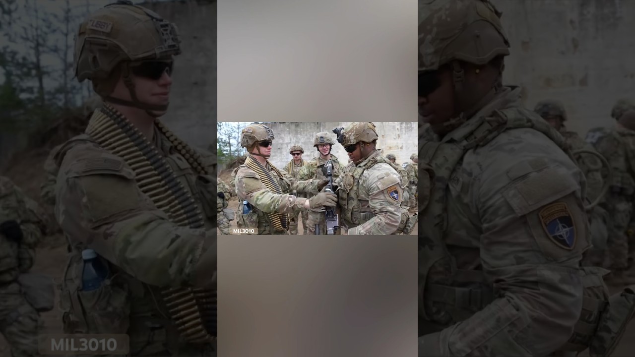 U.S. Army, NATO. Soldiers during joint military exercises in Poland.