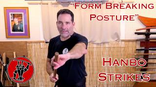 Hanbo Strikes from the "Form Breaking" Posture