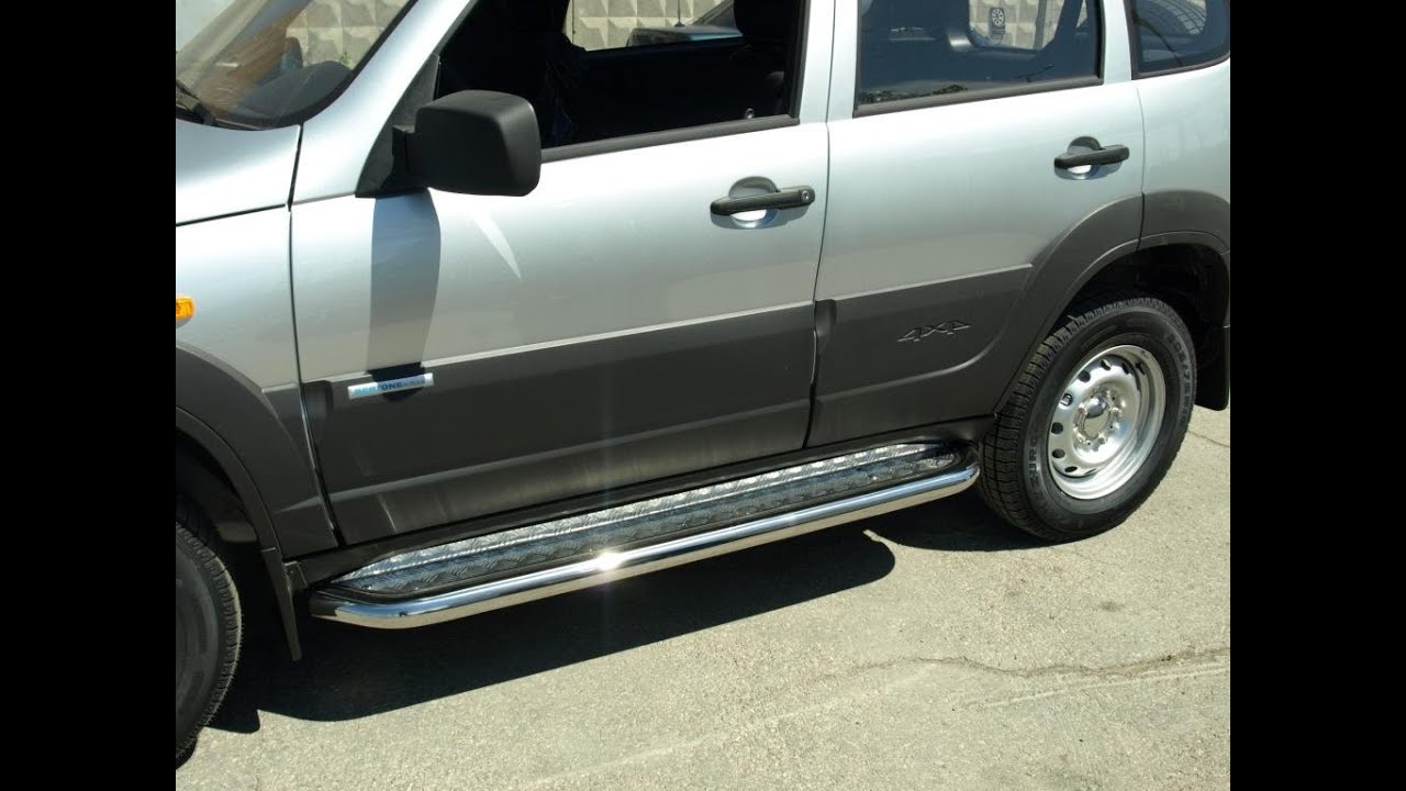 Шевроле Нива, замена шпилек реактивных тяг. - YouTube