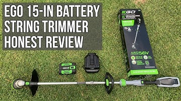 EGO 15" String Trimmer - Unboxing, Assembly, & Review (THE REAL BATTERY LIFE) [Model: ST1511T]