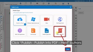 Focusky Tutorial: Publish Your Project in PDF Format