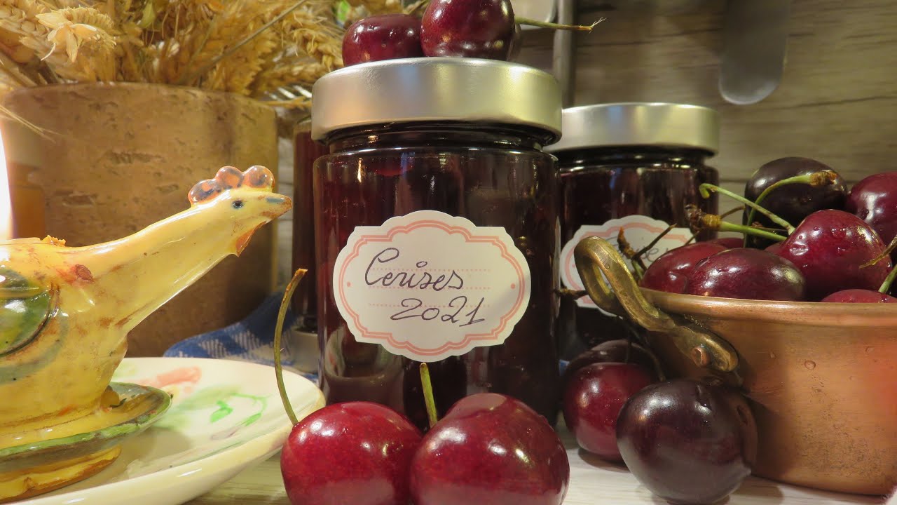 MA CONFITURE DE CERISES à l'ancienne Grand Mère Mitraille, facile et délicieuse - Gourmandises TV