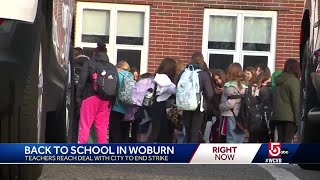 Classes resume as teachers strike comes to end in Woburn