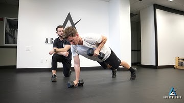 Renegade Row with Push Up