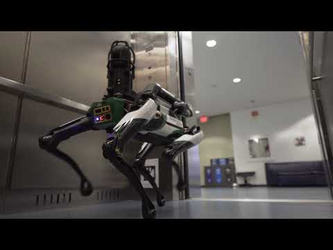 Spot Autonomously Riding Elevators and Opening Doors