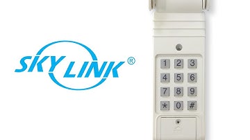 Unboxing the Skylink Universal Garage Door Opener Keypad Entry Transmitter