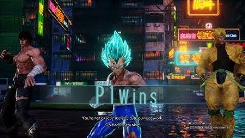 VEGETA SSJ BLUE FINAL FLASH!!