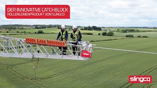 CatchBlock OHL catenary roller - German