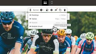 Show/Hide Page Builder element per media query