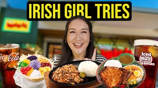 Irish Girl Tries MANG INASAL in the Philippines for the FIRST TIME!