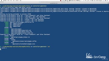 038 guide to the rails controller generator to build pages part 1 of 2