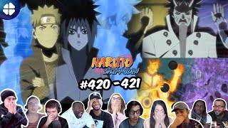 Naruto and Sasuke Meet Hagoromo (Sage of Six Paths) Reaction Mashup N. S. 420-421 [ナルト 疾風伝] [海外の反応]