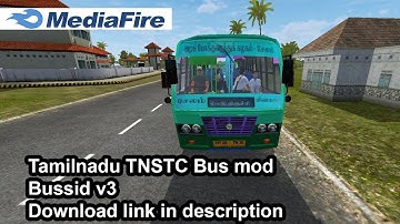 TNSTC bus mod _ bussid v3 _ Bus simulator indonesia