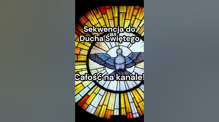 Sekwencja do Ducha Świętego