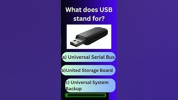 What Does USB Actually Stand For? 🤯💻 | #Shorts