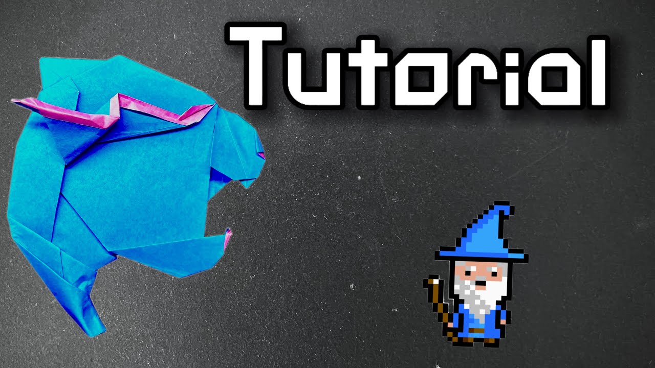 How to Fold the Origami MrBeast Logo