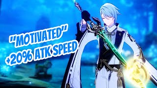 MOTIVATED AYATO with +20% ATK SPEED