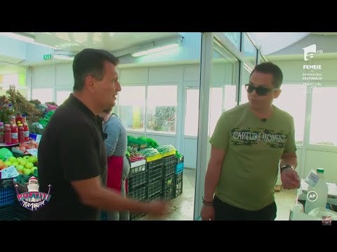 Râzi cu lacrimi! Jean de la Craiova, bătut cu ceapă în piață