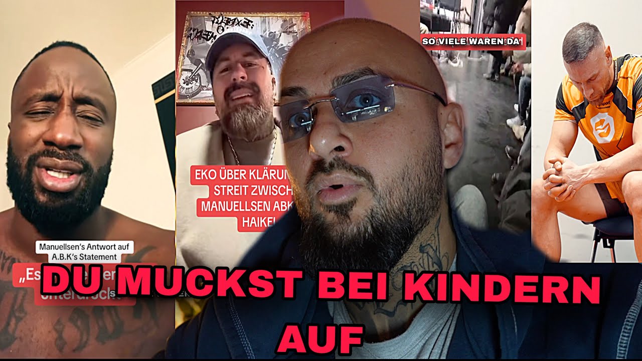 EKO FEUERT GEGEN MANUELLSEN 😱 VIDEO'S HINTER DEN KULISSEN TAUCHEN AUF VOM PODCAST ‼️