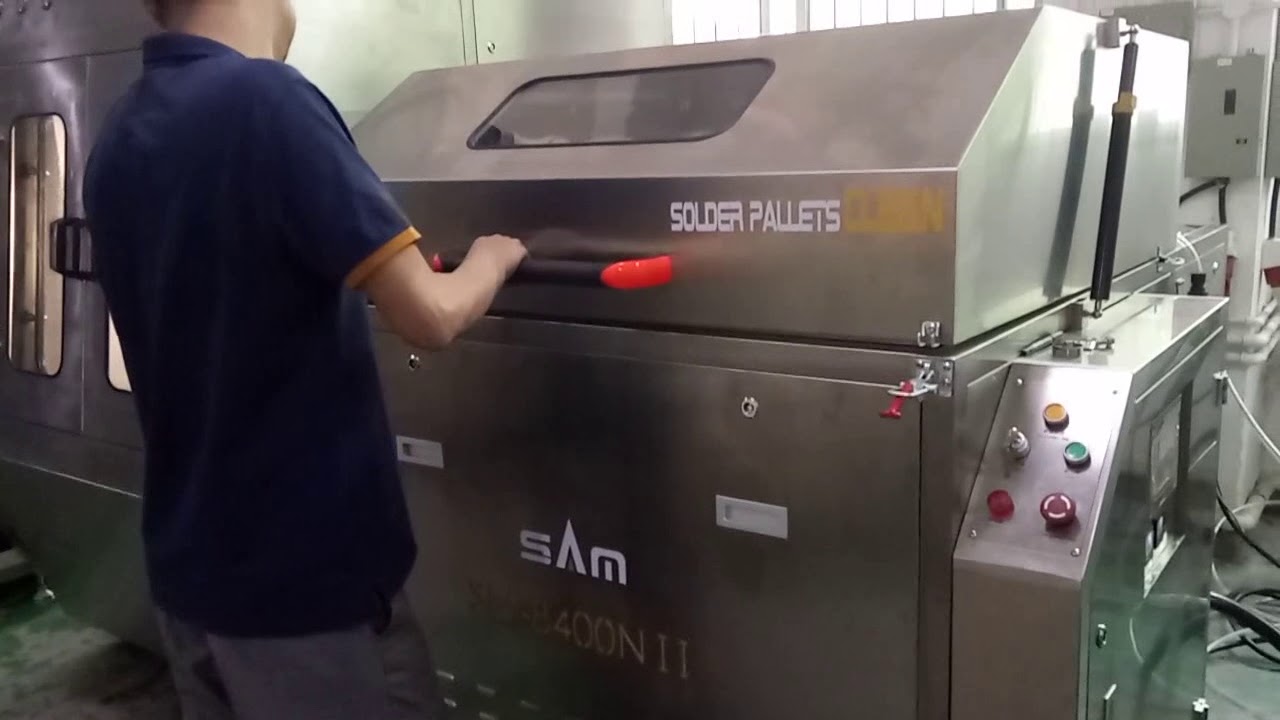 Magazine Cleaner PCB Magazine Cleaning machine - YouTube