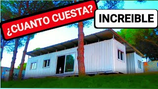 CUANTO CUESTA UNA CASA CONTENEDOR o al menos ESTA. cap 74