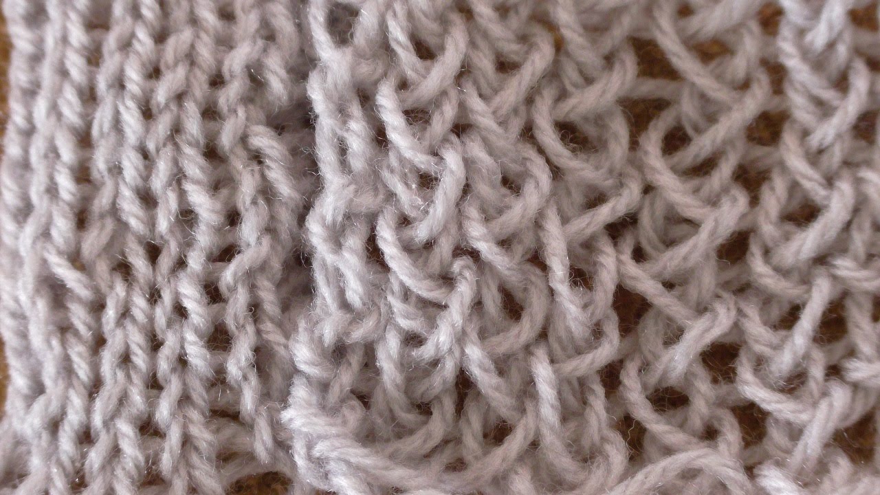 ??????? ?? ???? ???????? ??????? / E Wrap Flat Loom Knit Stitch - YouTube