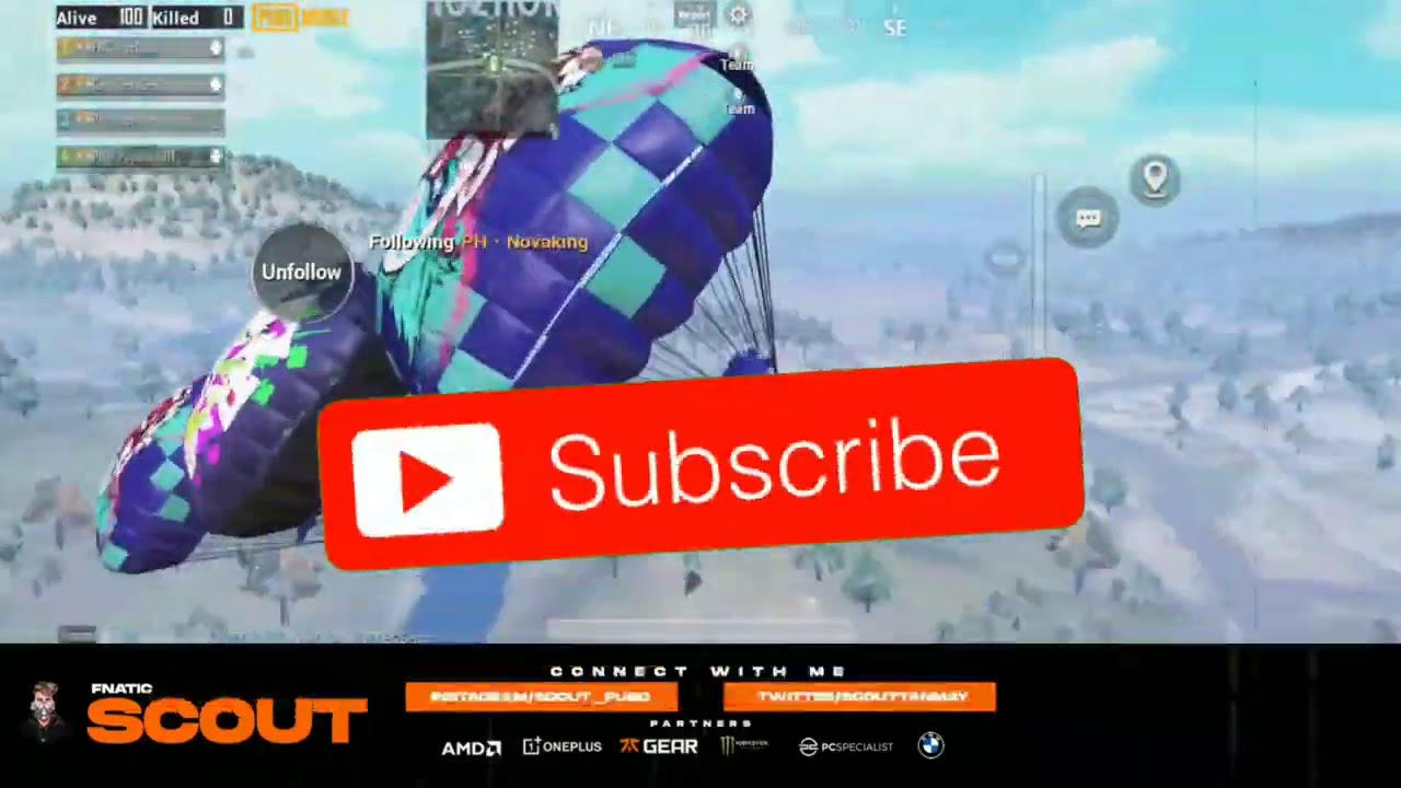 BEST MOMENTS SCOUT CLUTCH 1 VS 4 | PUBG MOBILE - YouTube