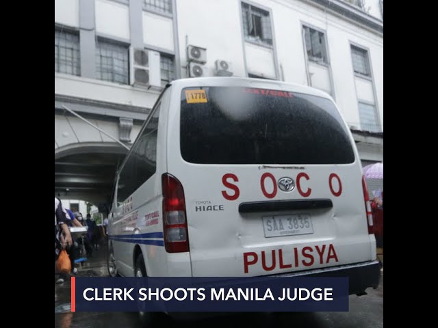 Manila Judge Shot Dead By Clerk Inside Court S Chamber