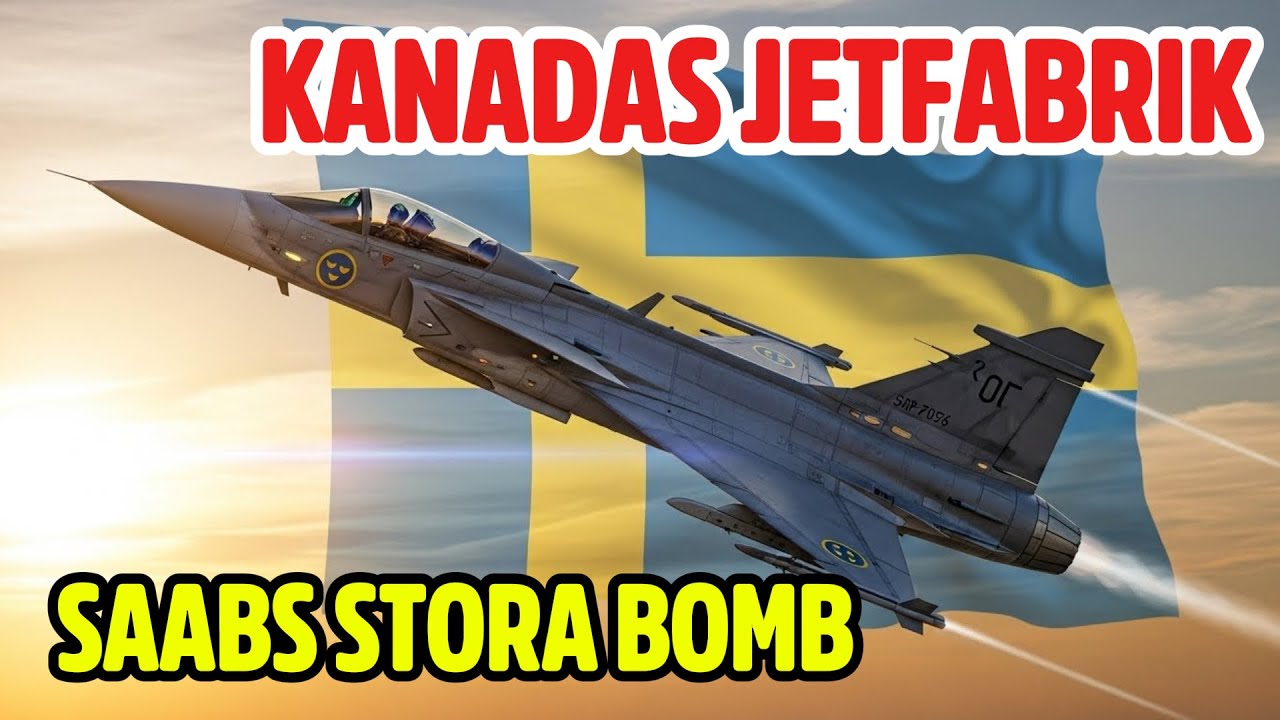 Kanadas nya jetfabrik släppte just en bomb – Saab överlistar Pentagon