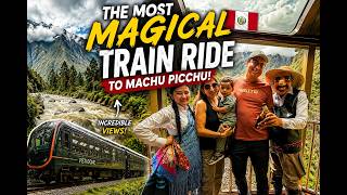 The Most Magical Train Ride to Machu Picchu l Vistadome Observatory