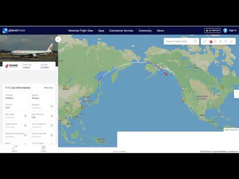 Flugradar mit PlaneFinder (erkärt)